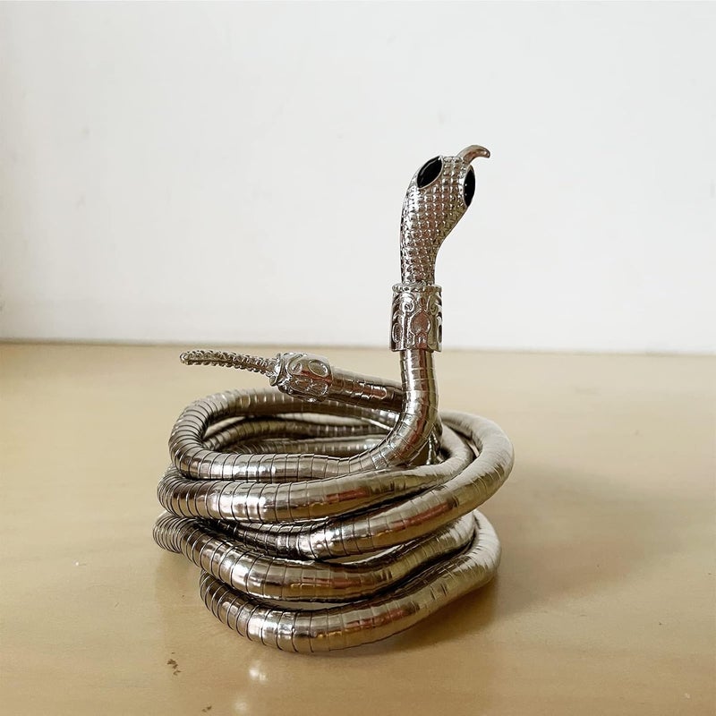 DOLLESS Bendable Snake Necklace for Women Flexible Adjustable Snake Bracelet Choker Halloween Gifts - Image 4
